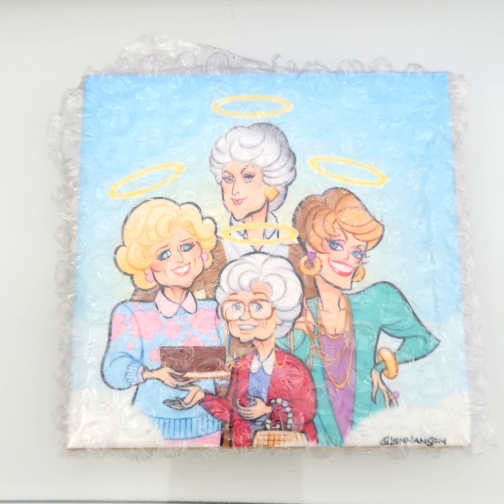 Golden Girls Painted Coaster